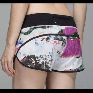 Lululemon speed shorts size 4